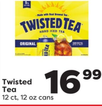 Weis Markets Twisted tea offer