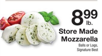 The Fresh Grocer Store made mozzarella offer
