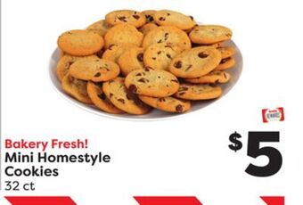 Weis Markets Mini homestyle cookies offer
