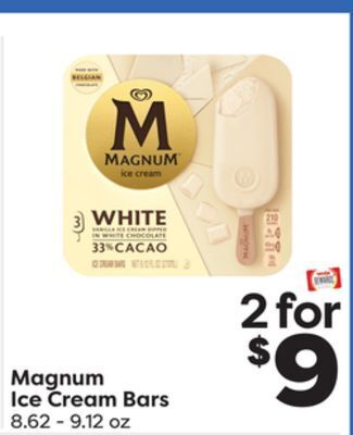 Weis Markets Magnum ice cream bars offer