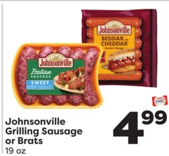 Weis Markets Johnsonville grilling sausage or brats offer