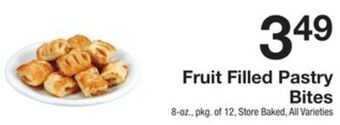 The Fresh Grocer Fruit filled pastry bites offer