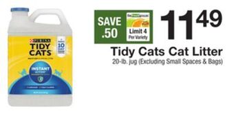 The Fresh Grocer Tidy cats cat litter offer