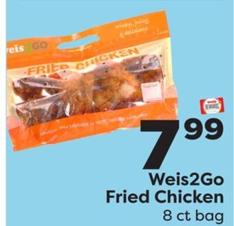 Weis Markets Weis2go fried chicken offer