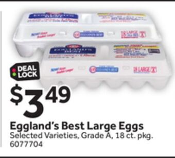 Stop&Shop Eggland's best large eggs offer