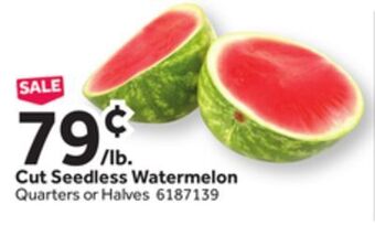 Stop&Shop Cut seedless watermelon offer