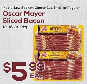 DeCicco & Sons Oscar mayer sliced bacon offer
