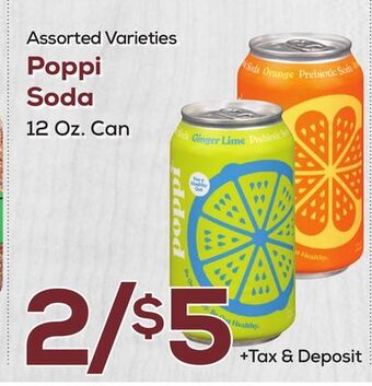 DeCicco & Sons Poppi soda offer