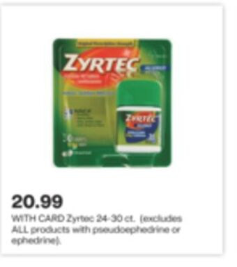 CVS Zyrtec 24-30 ct offer