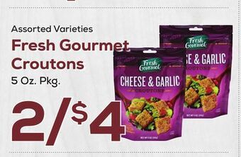 DeCicco & Sons Fresh gourmet croutons offer