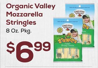 DeCicco & Sons Organic valley mozzarella stringles offer