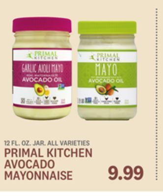 Kings Food Markets Primal kitchen avocado mayonnaise offer