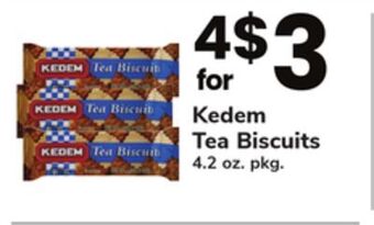 ACME Kedem tea biscuits offer