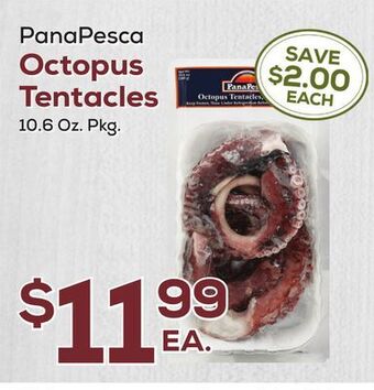 DeCicco & Sons Panapesca octopus tentacles offer