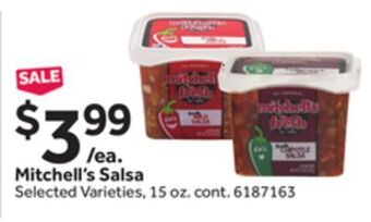Stop&Shop Mitchell's salsa offer