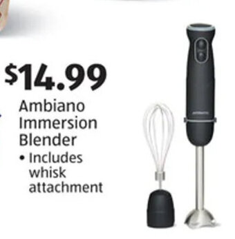 Aldi Ambiano Immersion Blender offer