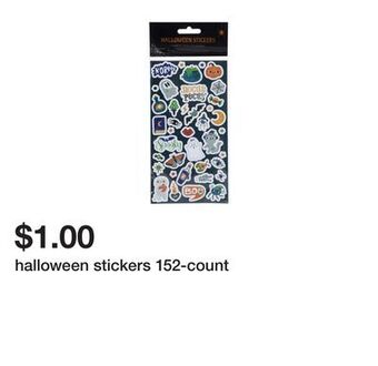 Five Below Halloween stickers 152-count offer