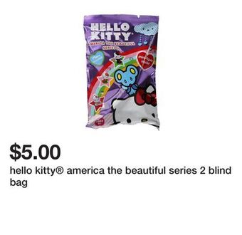 Five Below Hello kitty america the beautiful series 2 blind bag offer