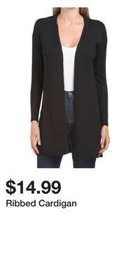 TJ Maxx Ribbed cardigan offer