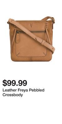 TJ Maxx Leather freya pebbled crossbody offer