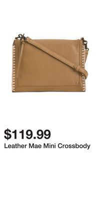TJ Maxx Leather mae mini crossbody offer