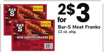 ACME Bar-s meat franks offer