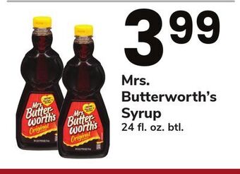 ACME Mrs. butterworth's syrup offer