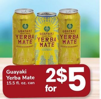 ACME Guayaki yerba mate offer