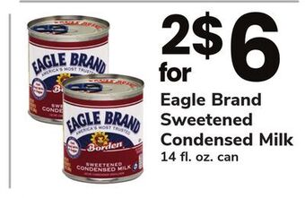 ACME Eagle brand sweetened condensed milk offer