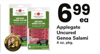 ACME Applegate uncured genoa salami offer