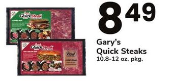 ACME Gary's quick steaks offer