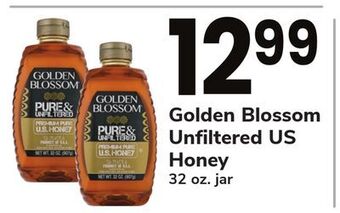 ACME Golden blossom unfiltered us honey offer