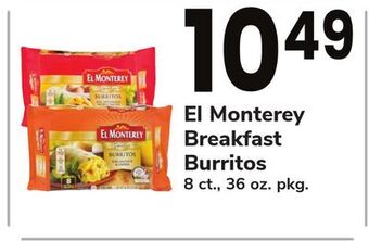 ACME El monterey breakfast burritos offer