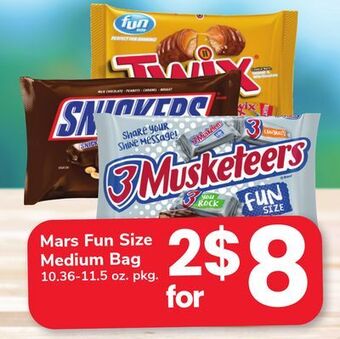 ACME Mars fun size medium bag offer