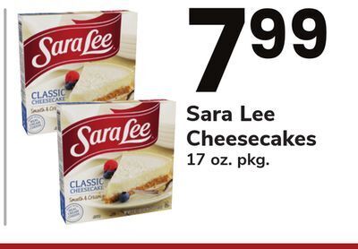 ACME Sara lee cheesecakes offer