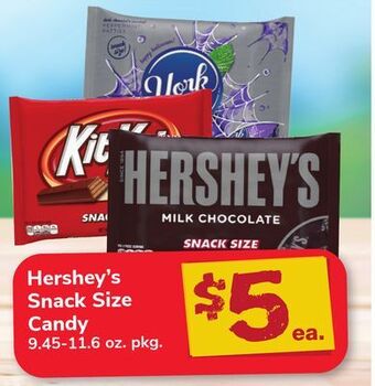 ACME Hershey's snack size candy offer