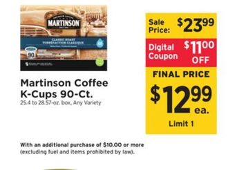 ShopRite Coffee k-cups 90-ct offer