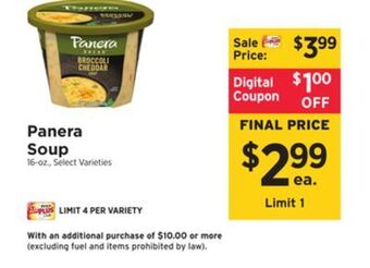 ShopRite Soup offer