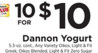 ShopRite Yogurt offer