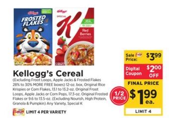 ShopRite Cereal offer