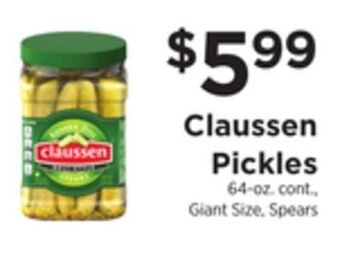 ShopRite Pickles offer