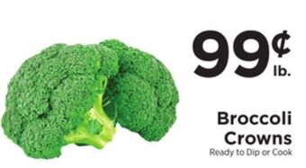 ShopRite Broccoli crowns offer