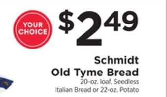 ShopRite Old tyme bread offer