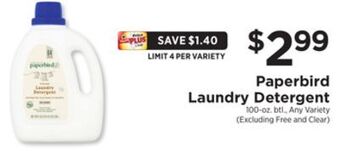 ShopRite Laundry detergent offer