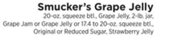 ShopRite Grape jelly offer