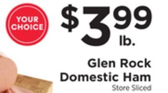 ShopRite Domestic ham offer