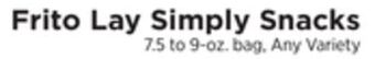 ShopRite Simply snacks offer