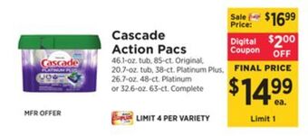 ShopRite Action pacs offer