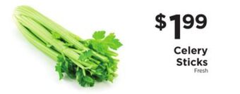 ShopRite Celery sticks offer