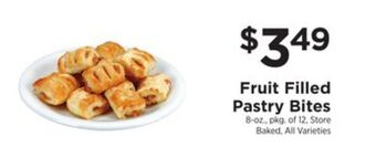 ShopRite Fruit filled pastry bites offer
